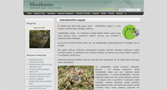 Desktop Screenshot of musekautas.lt